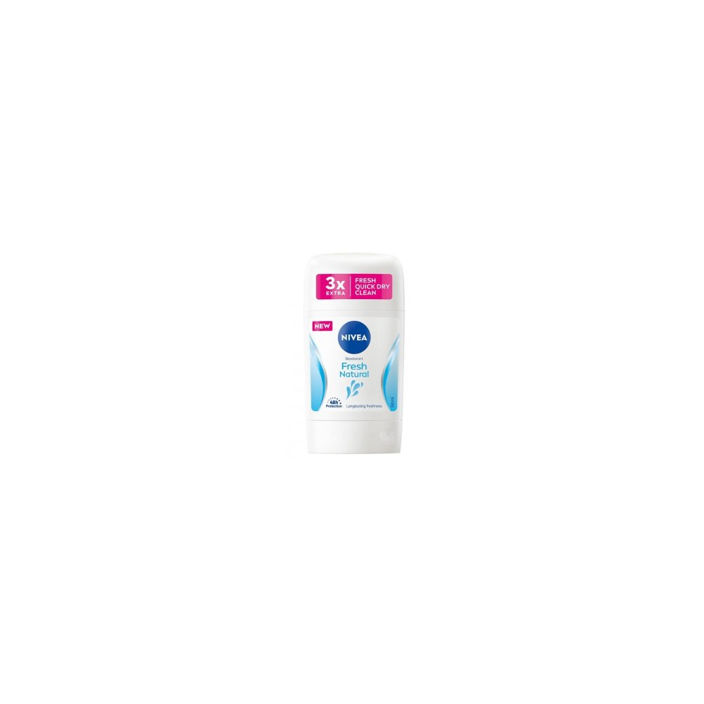 Nivea Stick 50ml Fresh Natural 0%