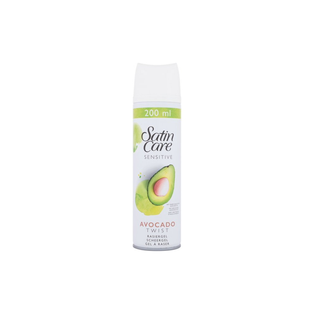 Gillette gél na holenie Satin Care 200ml Avocado Twist