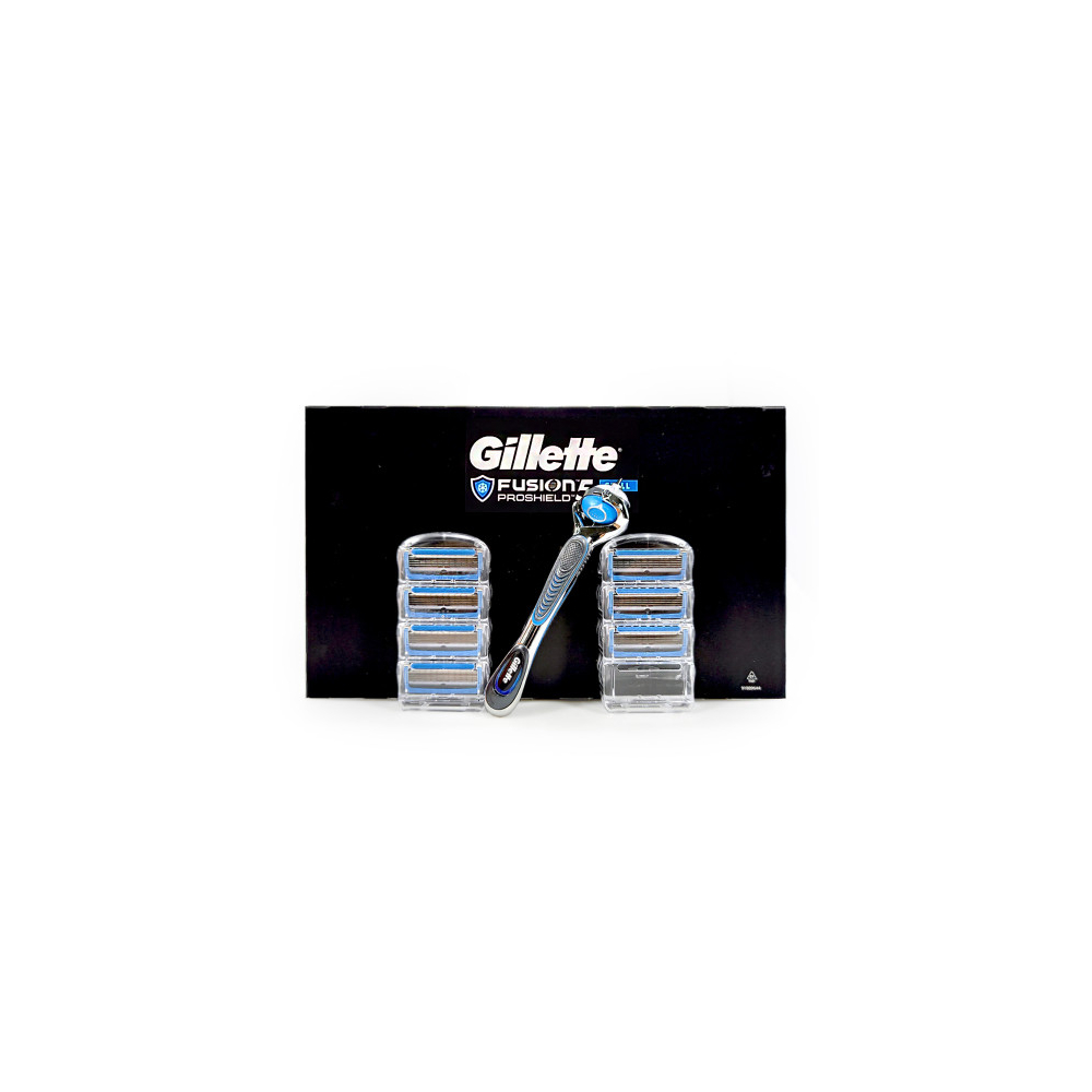 Gillette strojček+náhrada 7ks Fusion 5