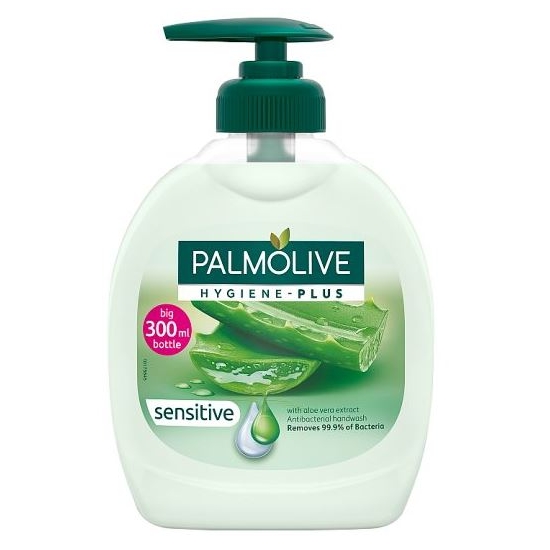 Palmolive tekuté mydlo 300ml Hygiene-Plus Sensitive Aloe Vera