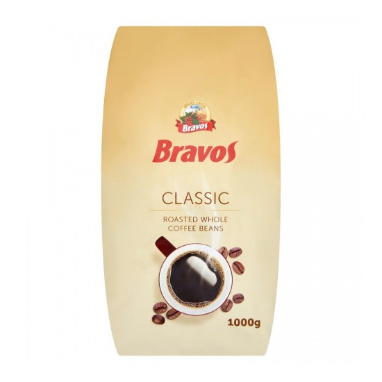 Káva BRAVOS CLASSIC zrnková 1kg