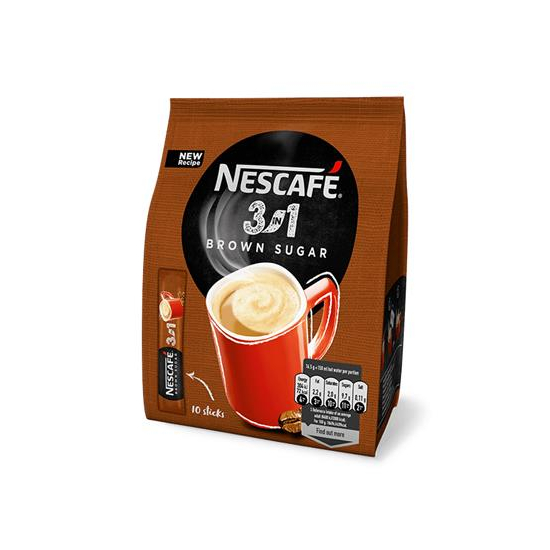 Káva NESCAFE BROWN SUGAR 3in1-10ks