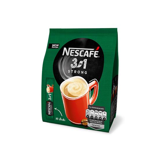 Káva NESCAFE STRONG 3in1 10ks/bal