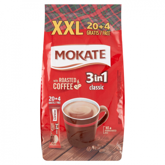 Káva MOKATE XXL CLASSIC instantná 3in1