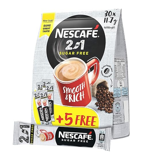Káva NESCAFE SUGAR FREE 2in1 10ks