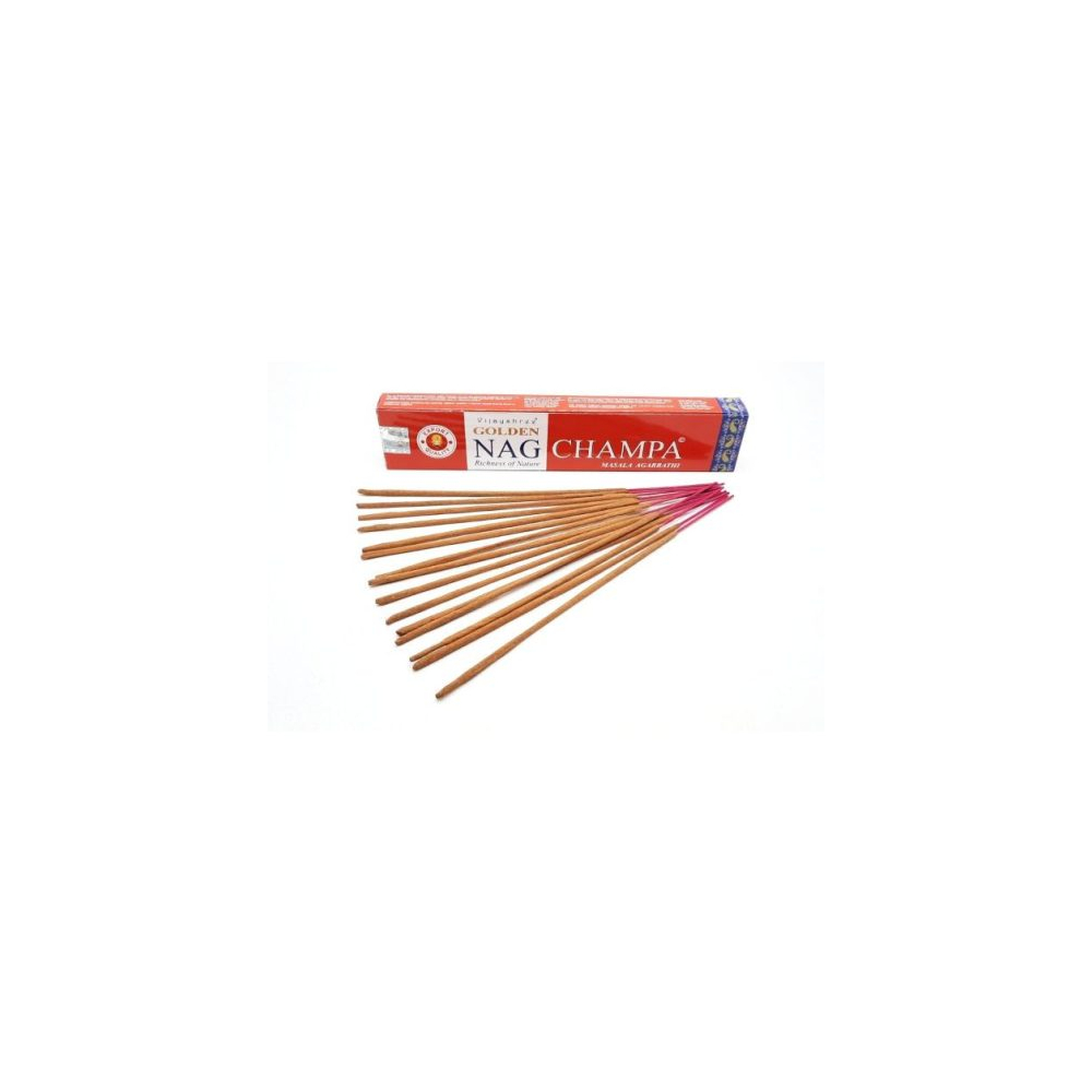 ZENHOME Vonné paličky Golden Nag Champa 100% natural 15ks/bal