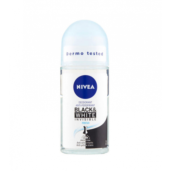 Nivea deo roll on 50ml Invisible B&W Fresh