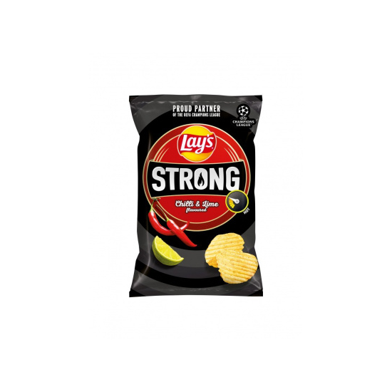 LAYS Strong Chips Chilli a limetka 55g