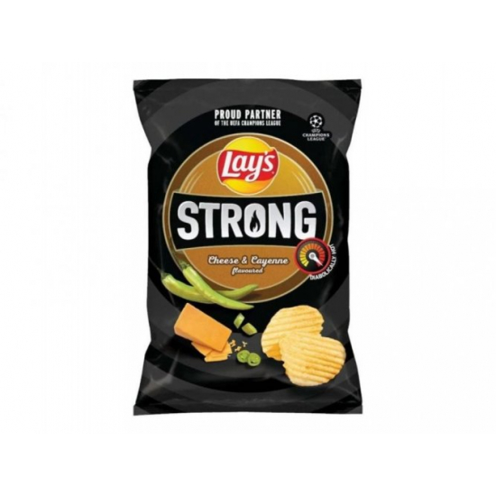 LAYS Strong Chips Syrové s pikantnou paprikou 55g