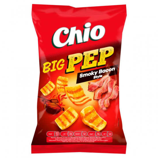 CHIO Chips Big PEP Údená slanina 65g