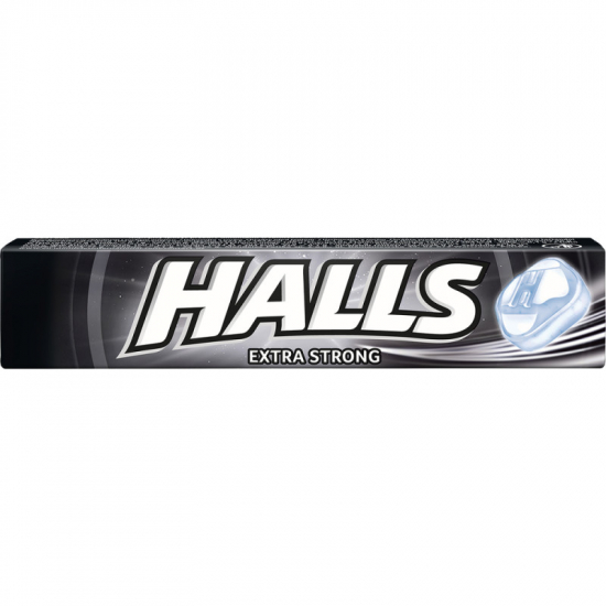 Halls Dropsy Extra silný mentol a eucaliptus 33,5g