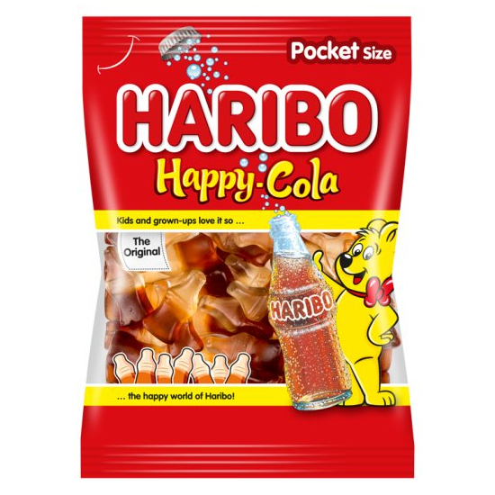 Haribo želé cukríky Happy-Cola 100g
