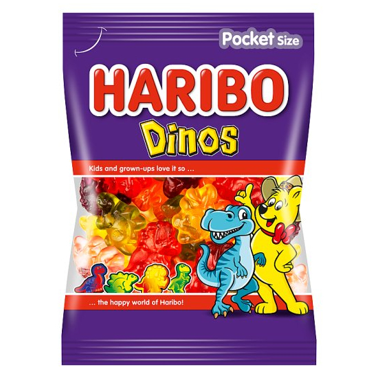 Haribo želé cukríky Dinos 100g