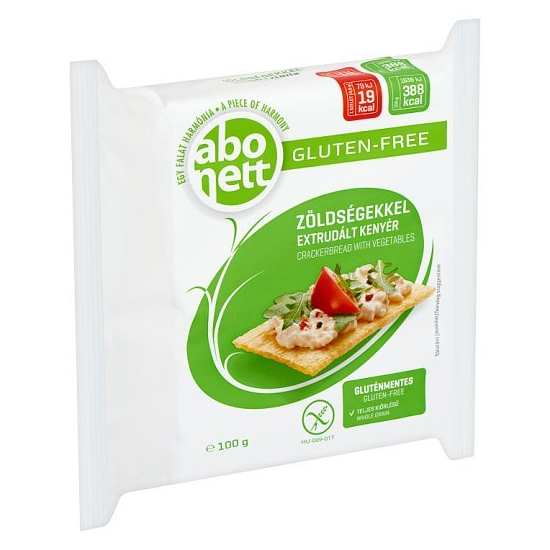 Abonett Extrudovaný chlieb bezlepkový so zeleninou 100g