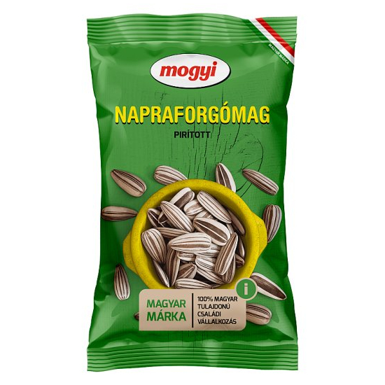 Mogyi Slnečnicové semienka pražené, nesolené 60g