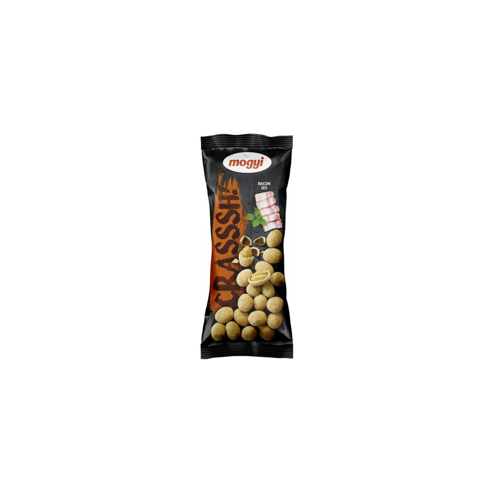 Mogyi Crasssh! Arašídové oriešky v cestíčku - bacon 60g
