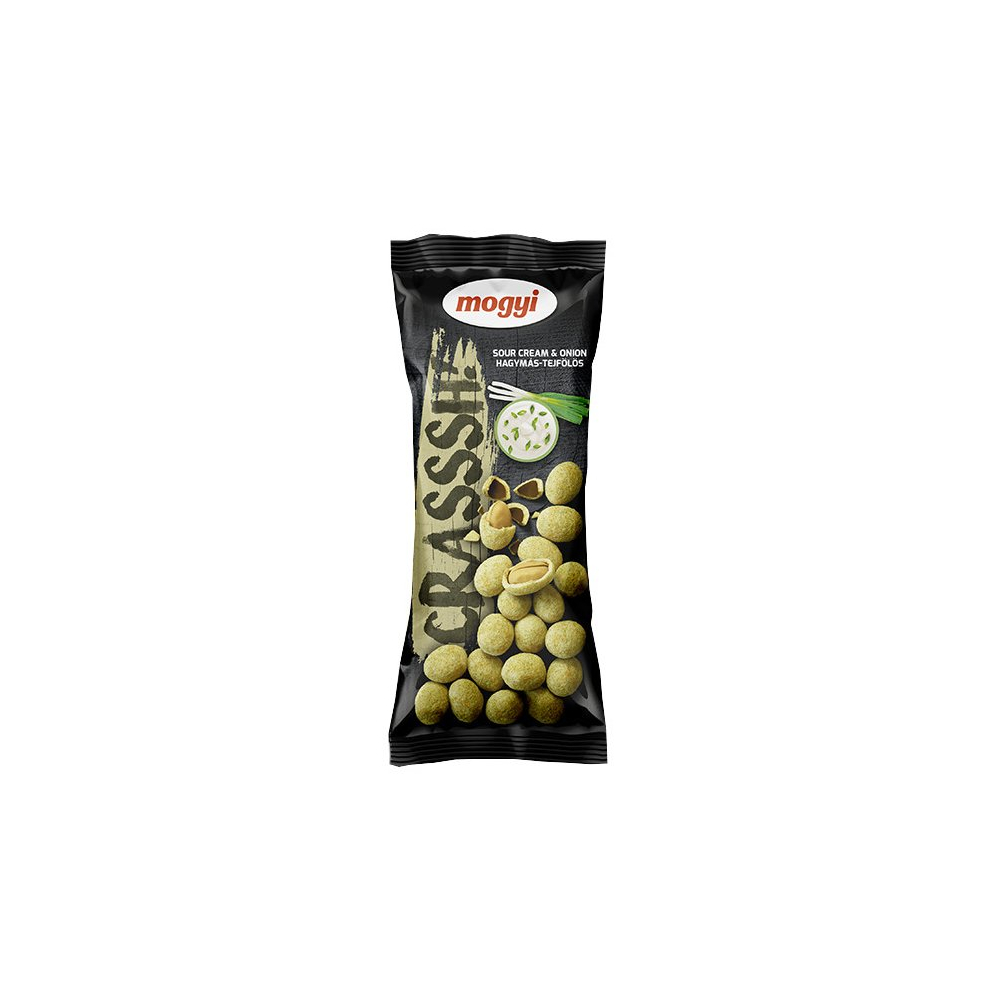 Mogyi Crasssh! Arašídové oriešky v cestíčku - cibuľa, smotana 60g