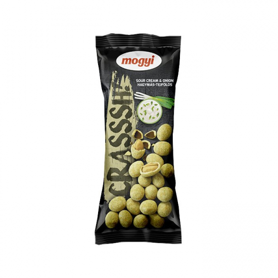 Mogyi Crasssh! Arašídové oriešky v cestíčku - cibuľa, smotana 60g