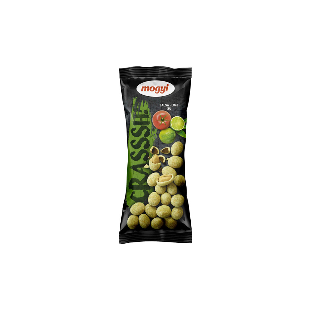 Mogyi Crasssh! Arašídové oriešky v cestíčku - salsa lime 60g