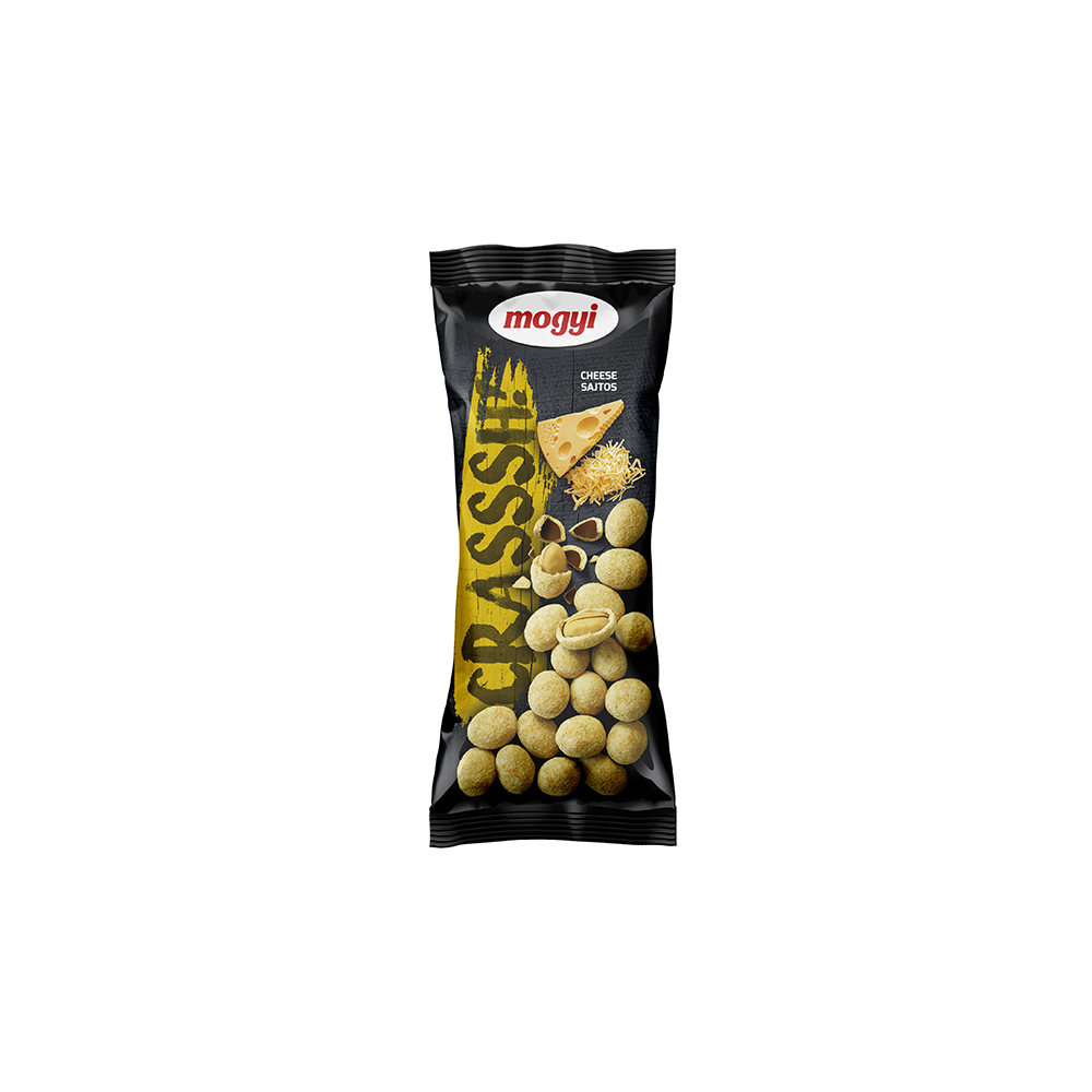 Mogyi Crasssh! Arašídové oriešky v cestíčku - syr 60g