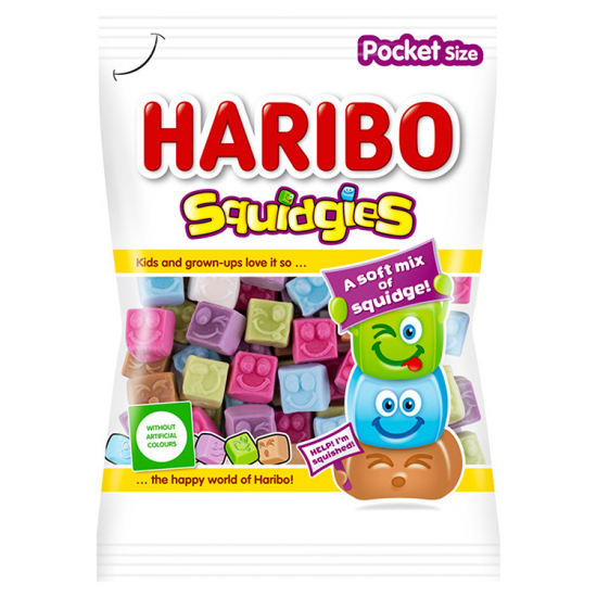 Haribo želé cukríky Squidgies 80g