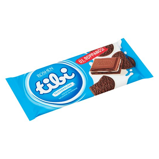 Tibi Mliečna čokoláda s čokoládovým krémom s karamelom so sušienkami 100g