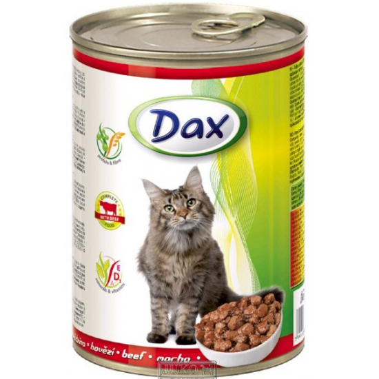 Dax Konzervy pre mačky hovädzie 415g