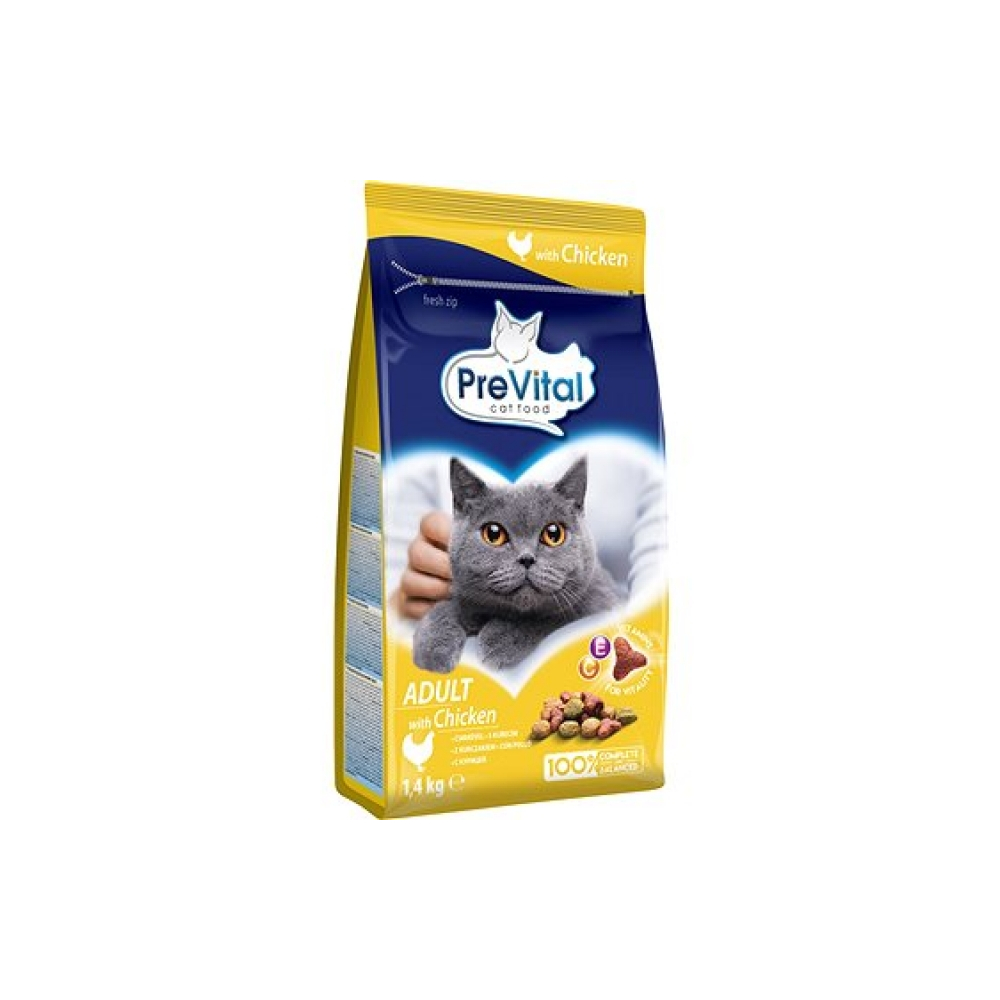 PreVital Granule pre mačky kuracie 1,4kg