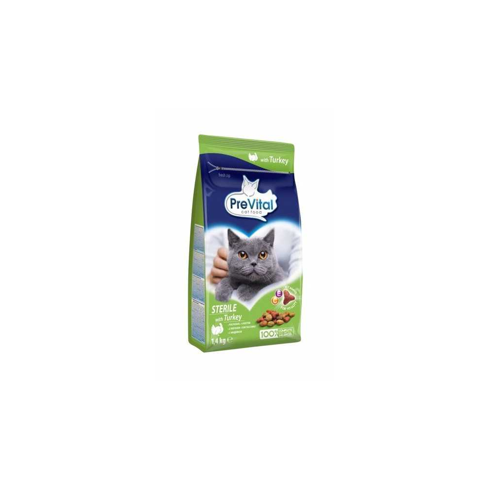 PreVital Granule pre mačky morčacie 1,4kg