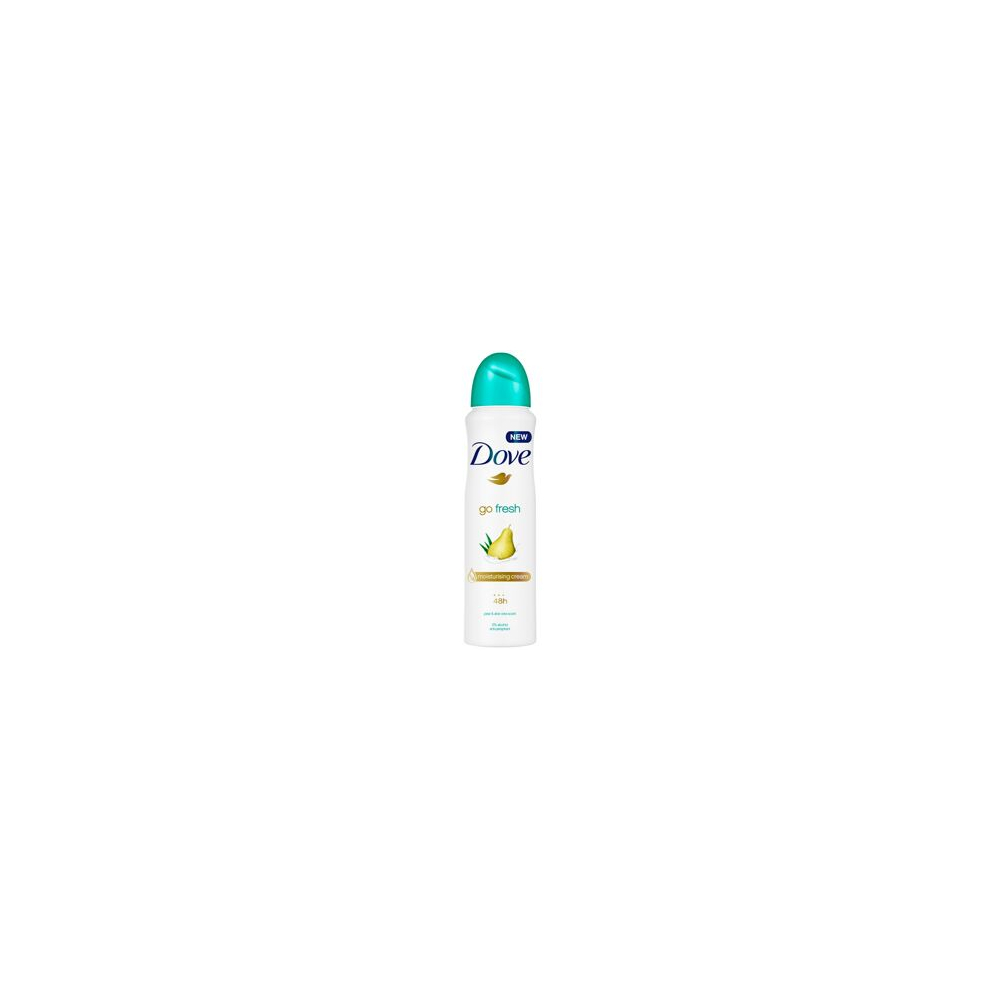 Dove deo 150ml Go Fresh PearAloe Vera 0% Alcohol