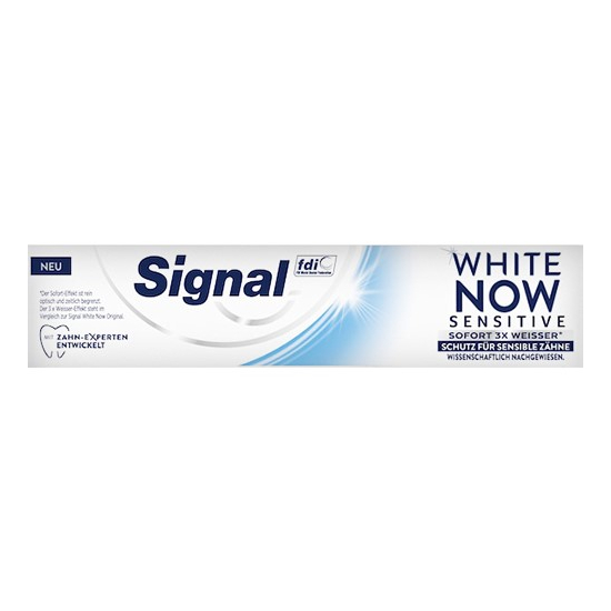 Signal zubná pasta 75ml White Now Sensitive