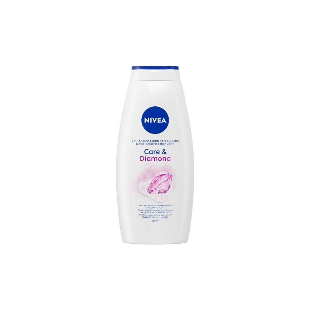 Nivea sprchový gél 750ml Care&Diamond