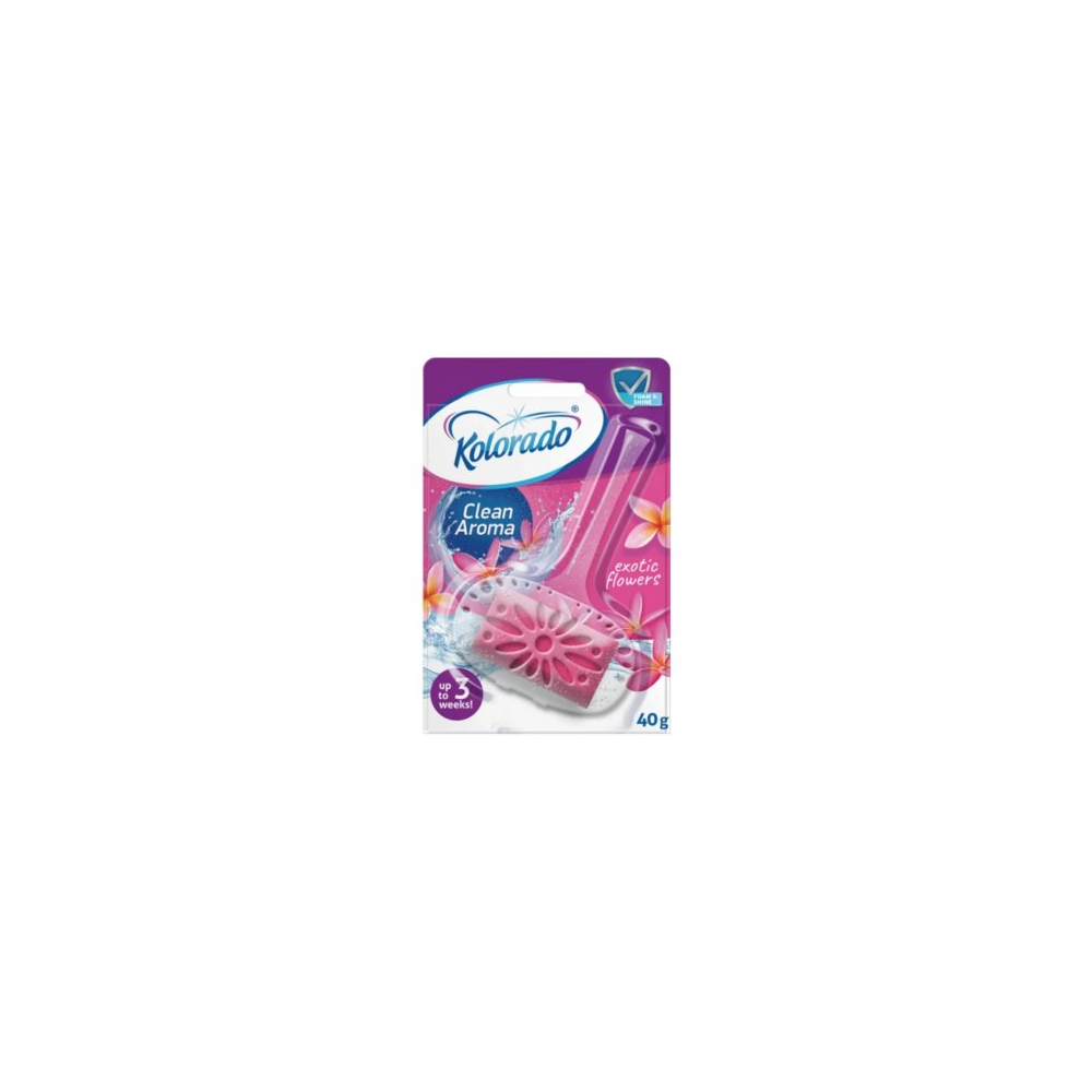 Kolorado WC blok Clean Aroma Exotické kvety 40g