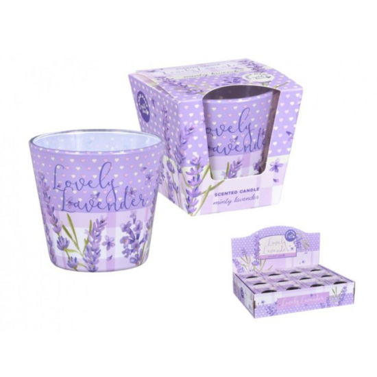 Bartek Vonná sviečka 115g Lovely Lavender