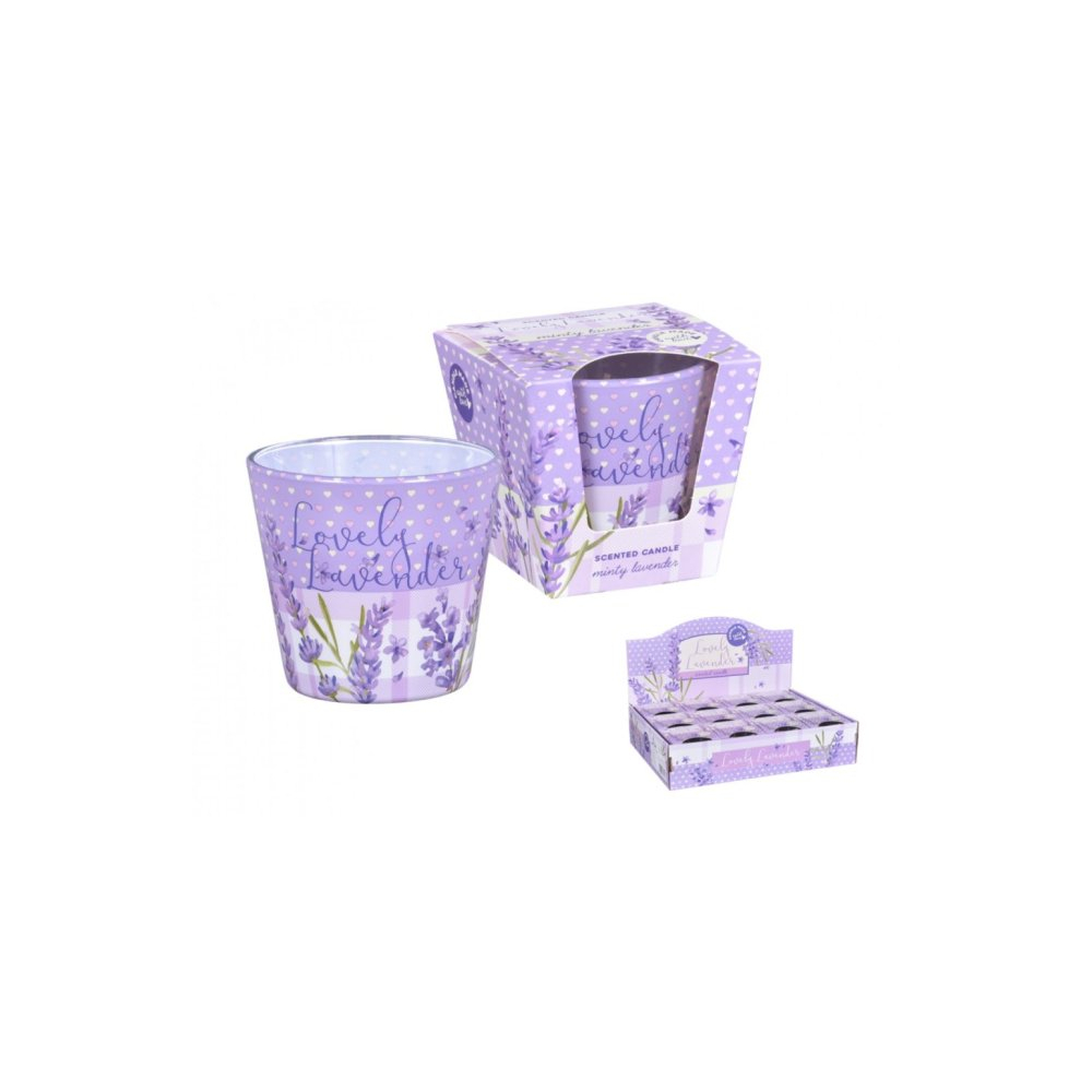 Bartek Vonná sviečka 115g Lovely Lavender