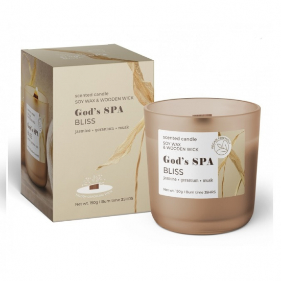 Bartek vonná sviečka v skle 150g God´s SPA  Bliss/Harmony