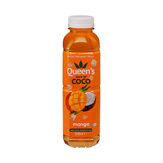 Queen ´s Kokosová voda mango 500ml