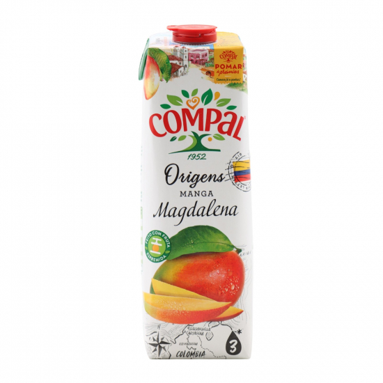 Compal Origens nektár Mango z Mexika 1L