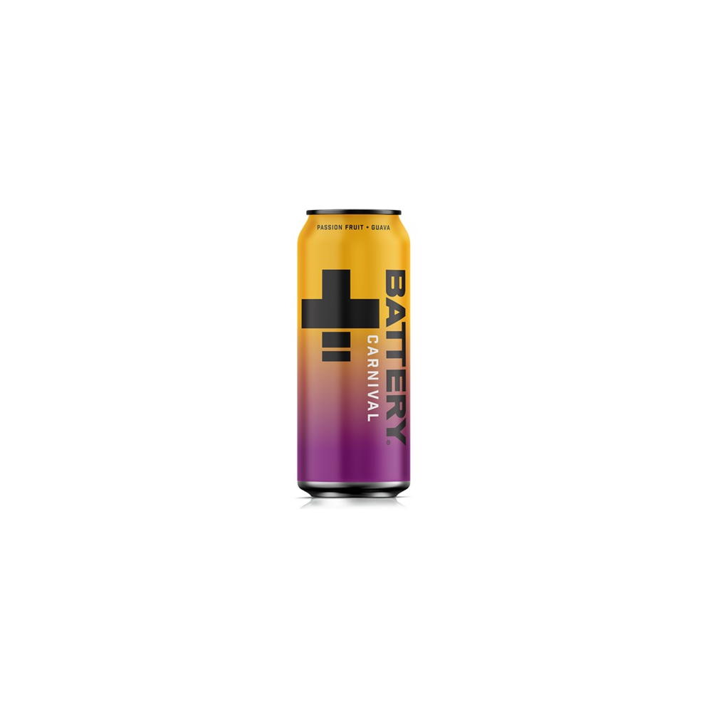 Battery Carnival energetický nápoj Marakuja+Guava 500ml