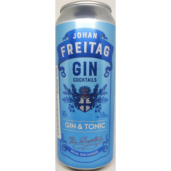 Johan Freitag Long drink Gin&Tonic 5% 0,5L