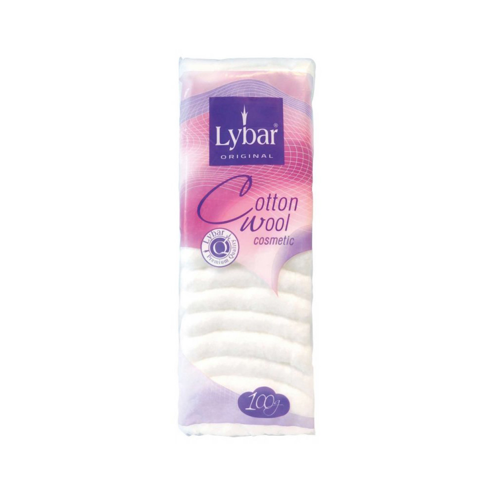 Lybar skladaná vata 100g