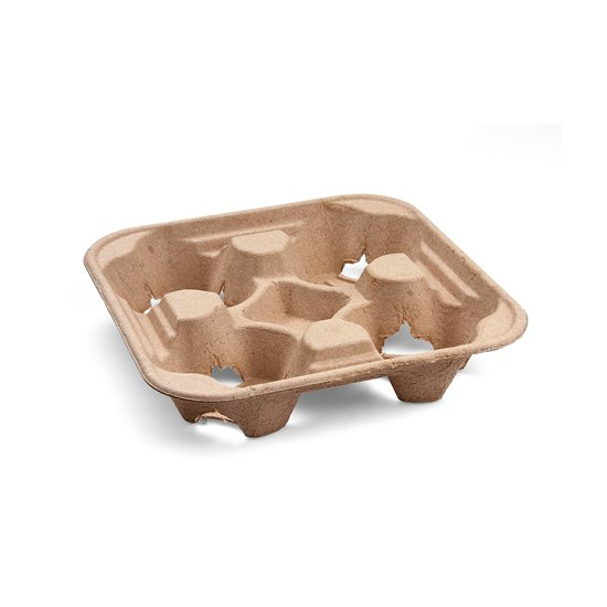 HP Podnos na 4 poháre 22x22 cm (200ks)