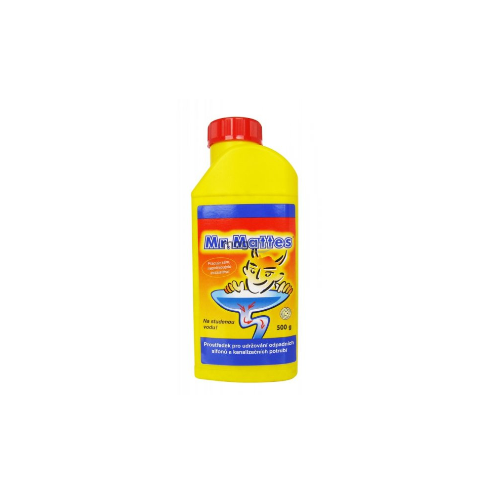 Mr. Mattes Prostriedok na čistenie sifónov 500g