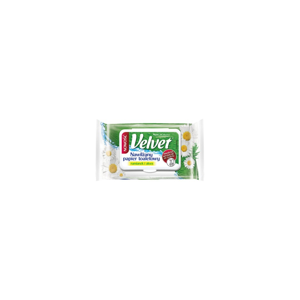 Velvet Vlhčený toaletný papier 48ks Kamilka