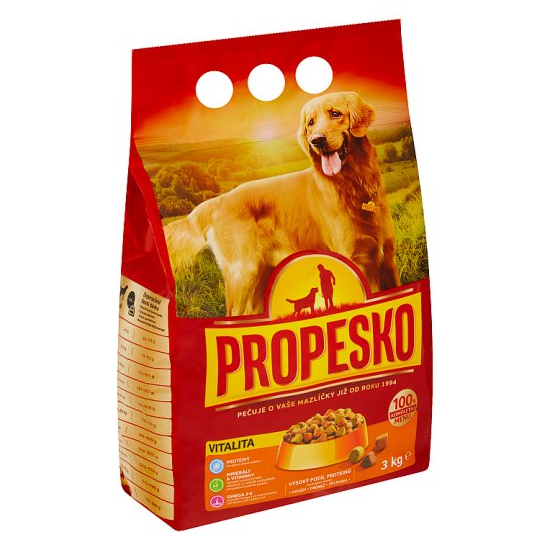 Propesko Granule pre psov Vitality hyd.-hov.-zelen. 3kg