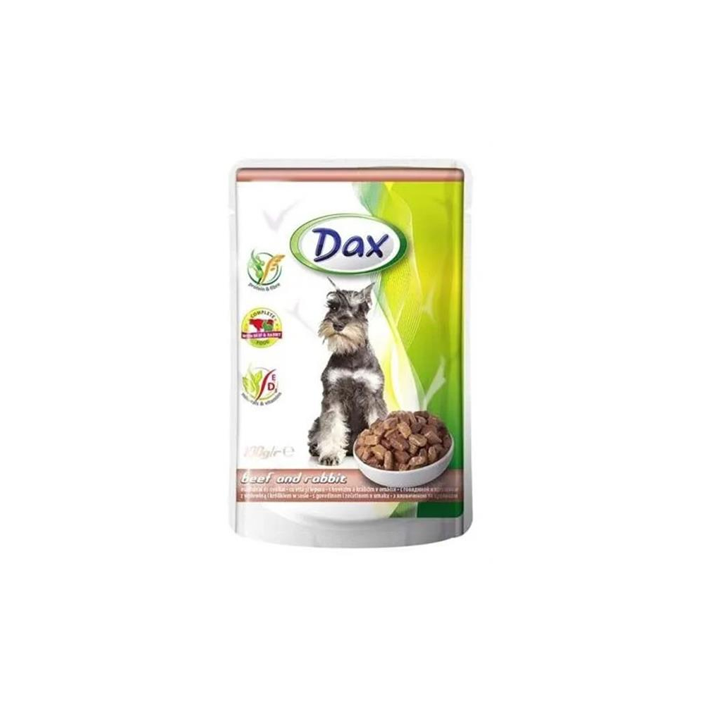 Dax kapsička pre psov 100g hovädzia-králik