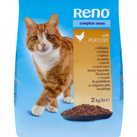 Reno Granule pre mačky hydina 2kg