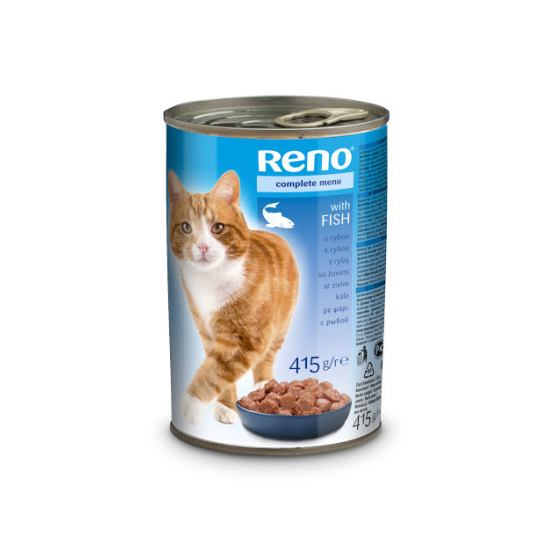 Reno konzerva pre mačky ryba 415g