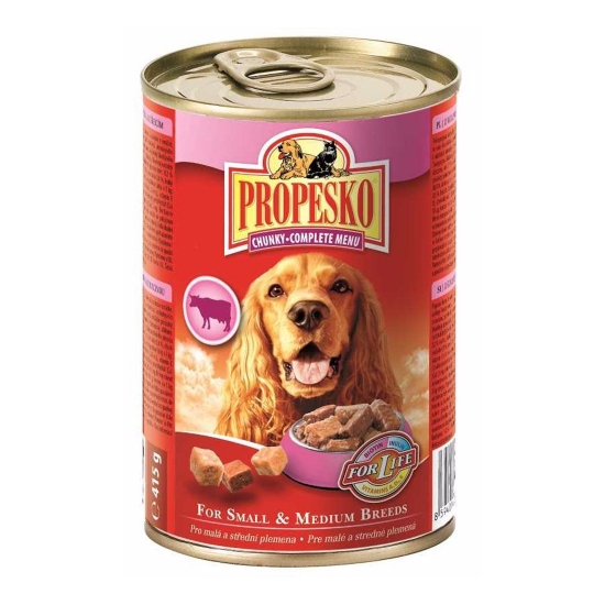 Propesko konzerva pre psov 415g jahňa