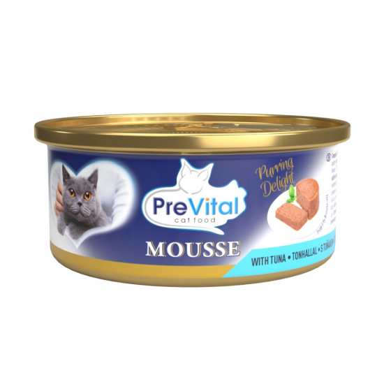 PreVital konzerva pre mačky 85g tuniak